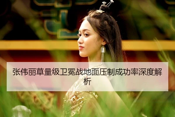 张伟丽草量级卫冕战地面压制成功率深度解析